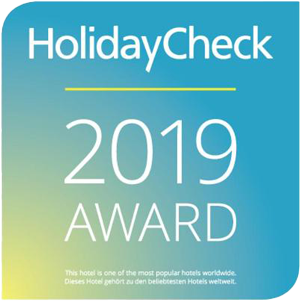 รางวัล HolidayCheck 2019