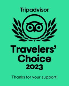 Tripadvisor Travelers' Choice 2023