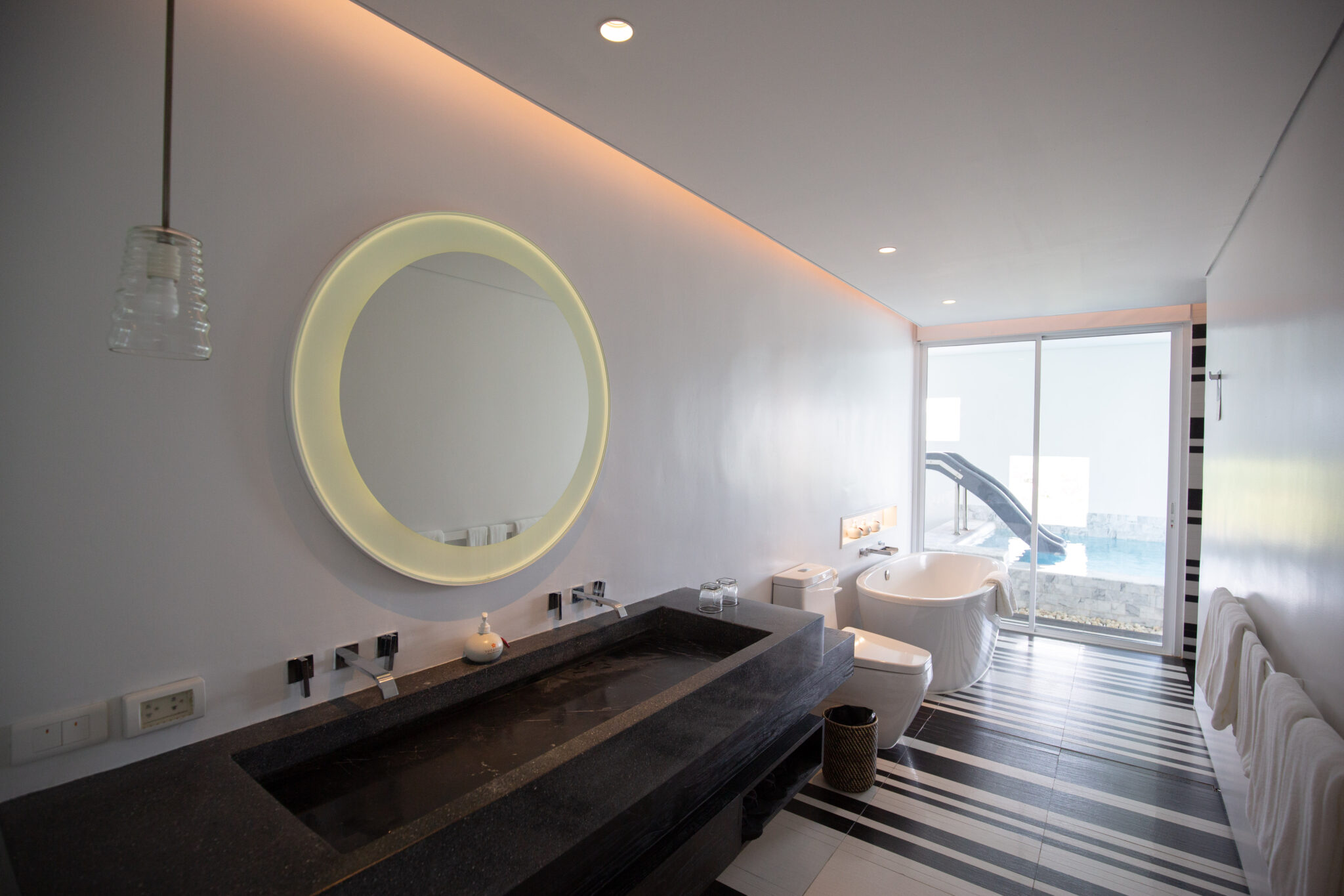 Premium Hua Hin Cha Am pool villa resort with ocean view and fun water slide