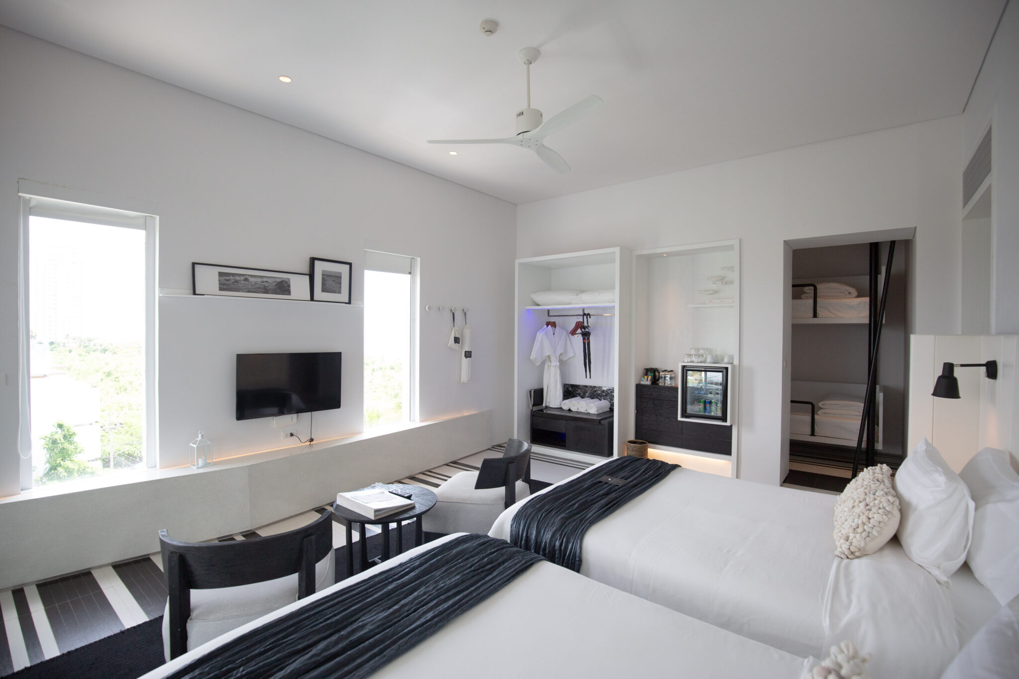 5 star Hua Hin Cha Am beachfront villa resort with pool and water slider