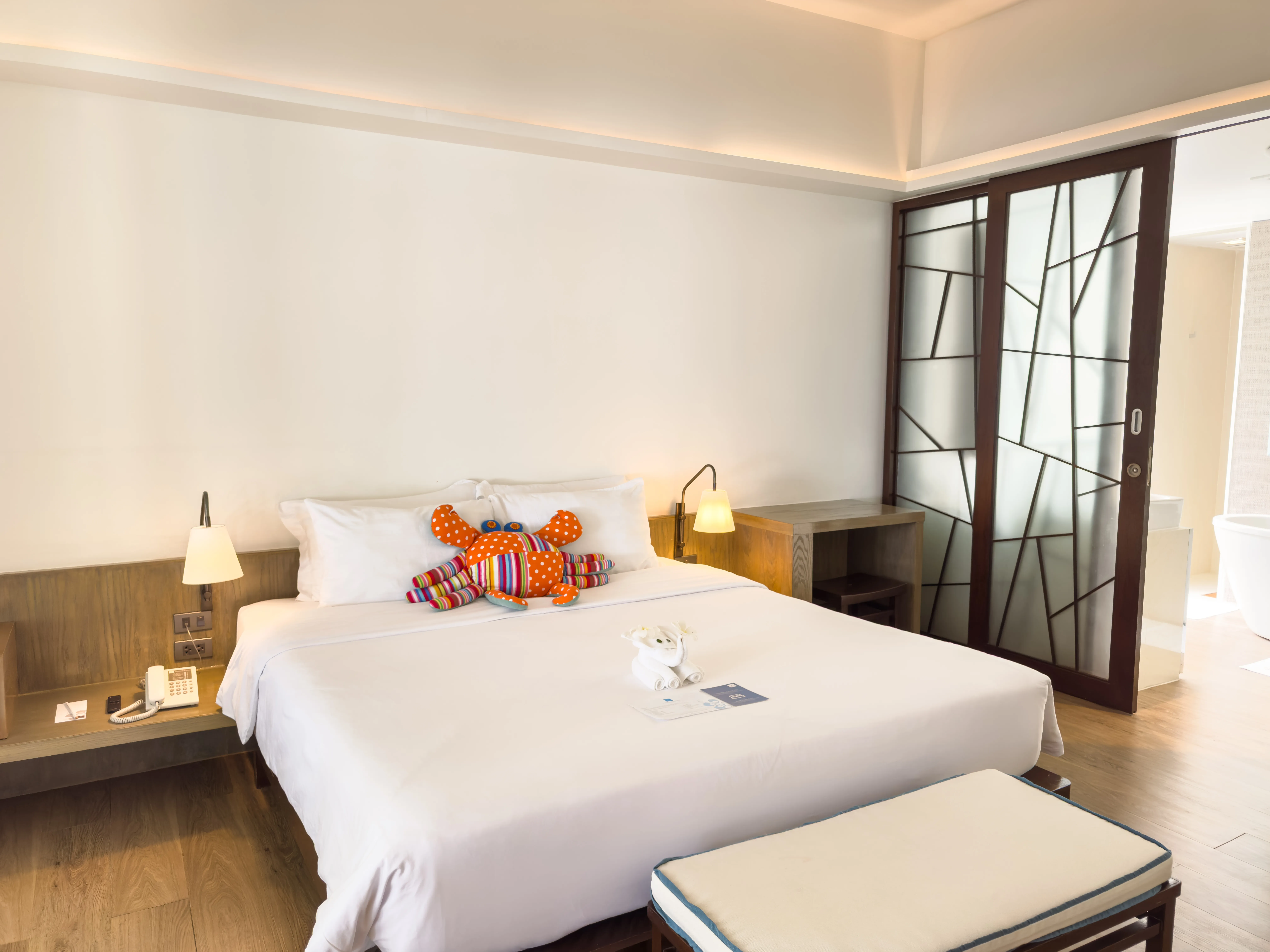 Seaview suite Hua Hin Cha Am with stylish interior and ocean panorama