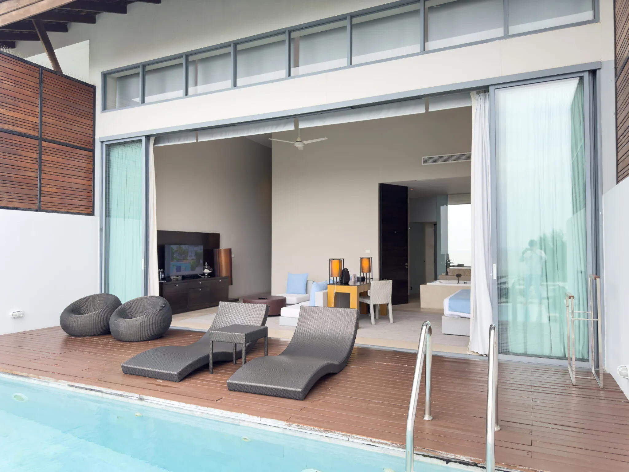 Luxury Hua Hin Cha Am sky pool villa featuring one bedroom and private infinity pool
