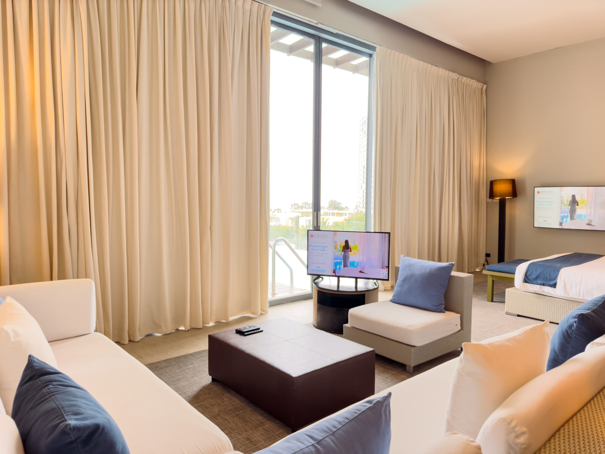 Elegant 2 bedroom sky pool villa Hua Hin Cha Am with spacious ocean-view terrace