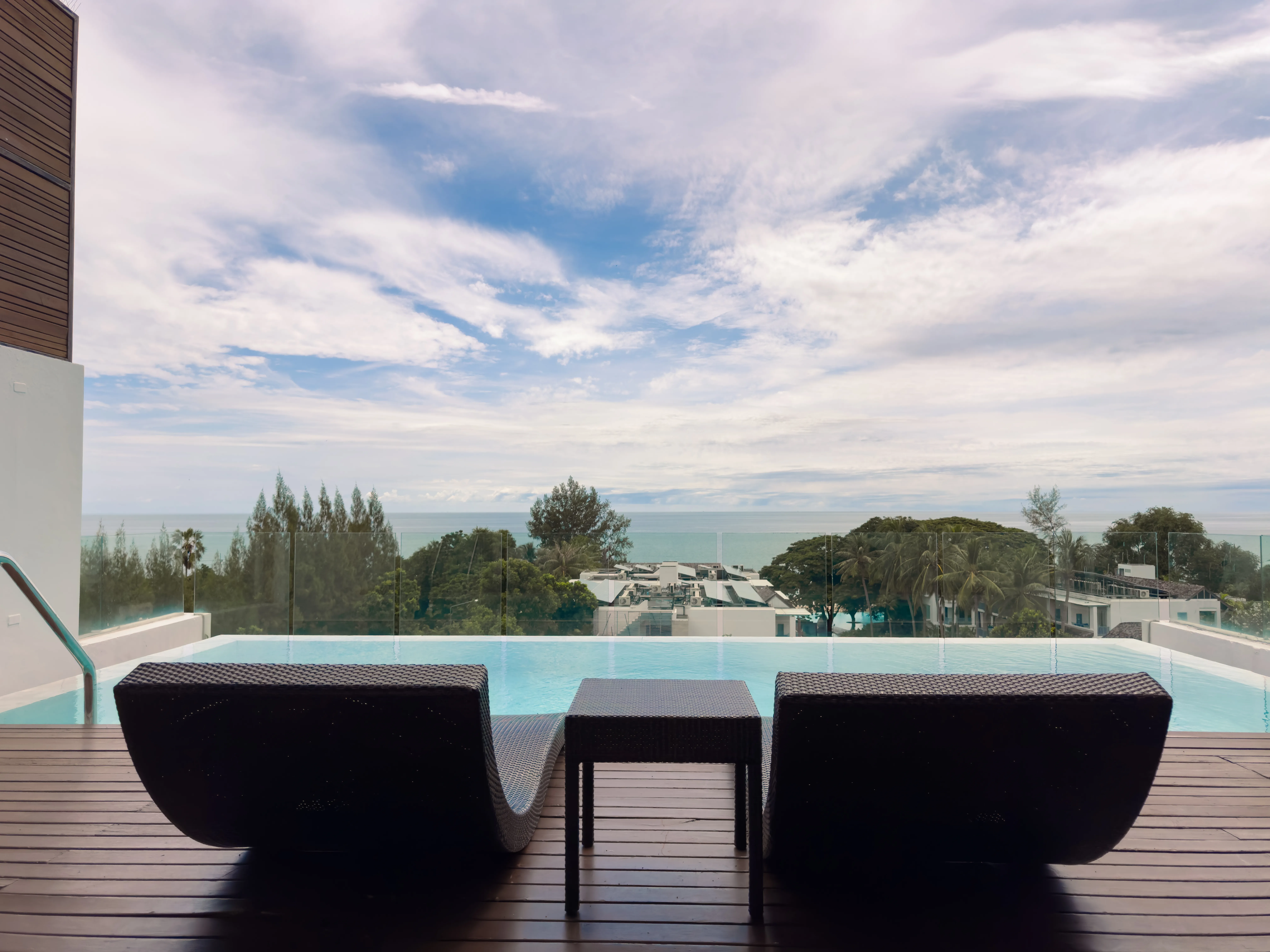 1 bedroom sky pool villa Hua Hin Cha Am with panoramic ocean view