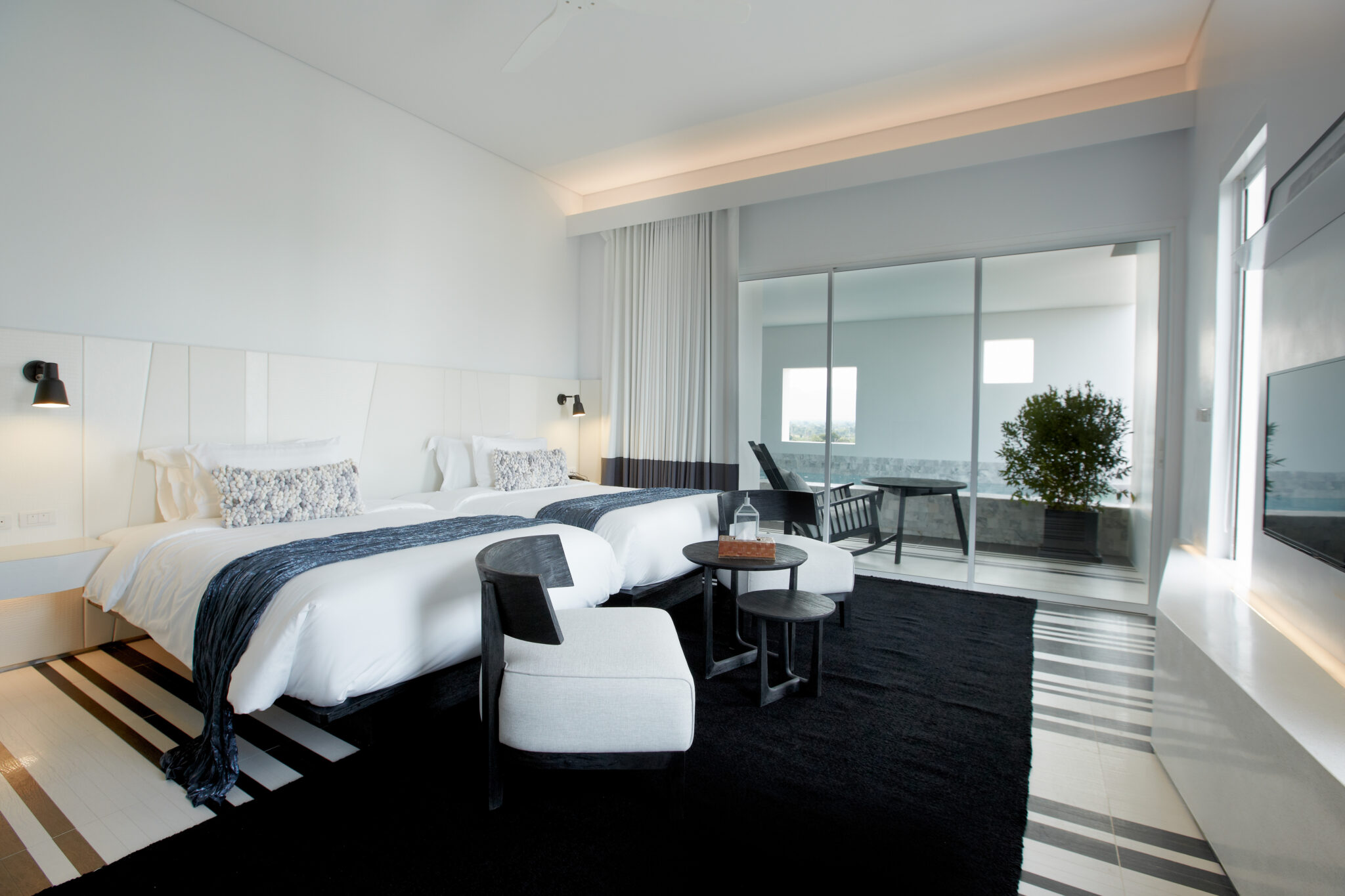 Hua Hin Cha Am 5 star pool villa resort with private slider and luxury design