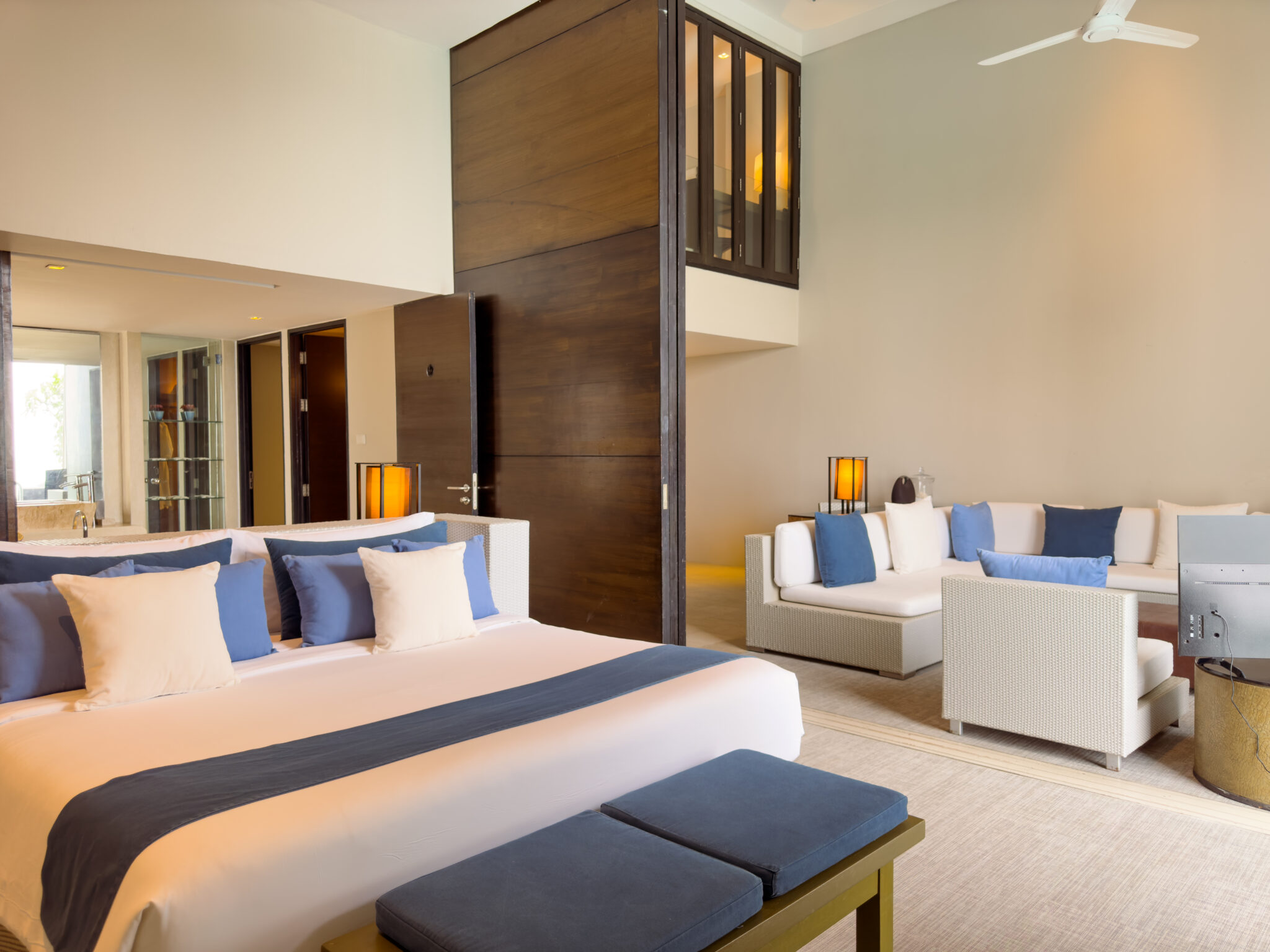 Hua Hin Cha Am 2 bedroom sky pool villa with panoramic sea view and modern design