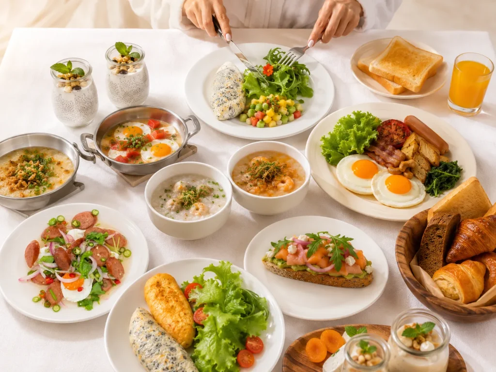 Inclusive Breakfast Spread