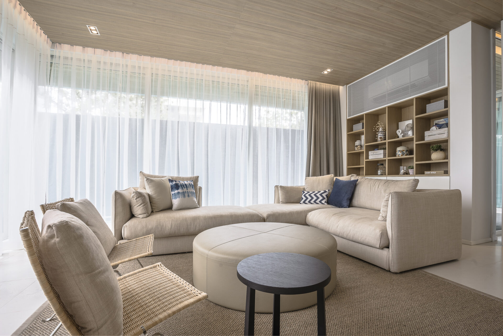 Beautifully designed 3-bedroom villa offering privacy, comfort, and a serene pool view for families and groups.